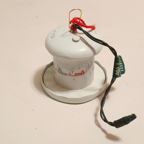 VINTAGE HALLMARK Light and Motion Yuletide Rider Ornament 1992 - Picture 8 of 11